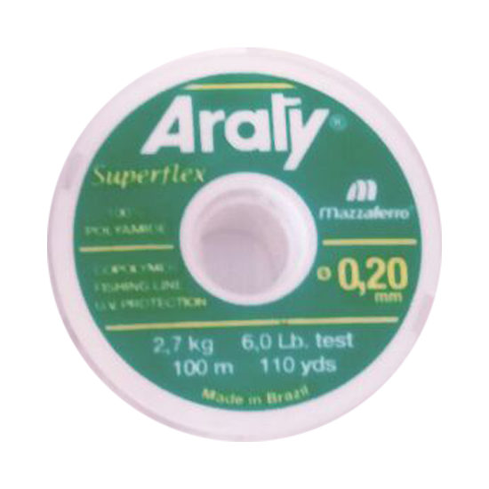 Hilo de pesca ARATY Superflex monofilamento 0.70 mm - 100Mts